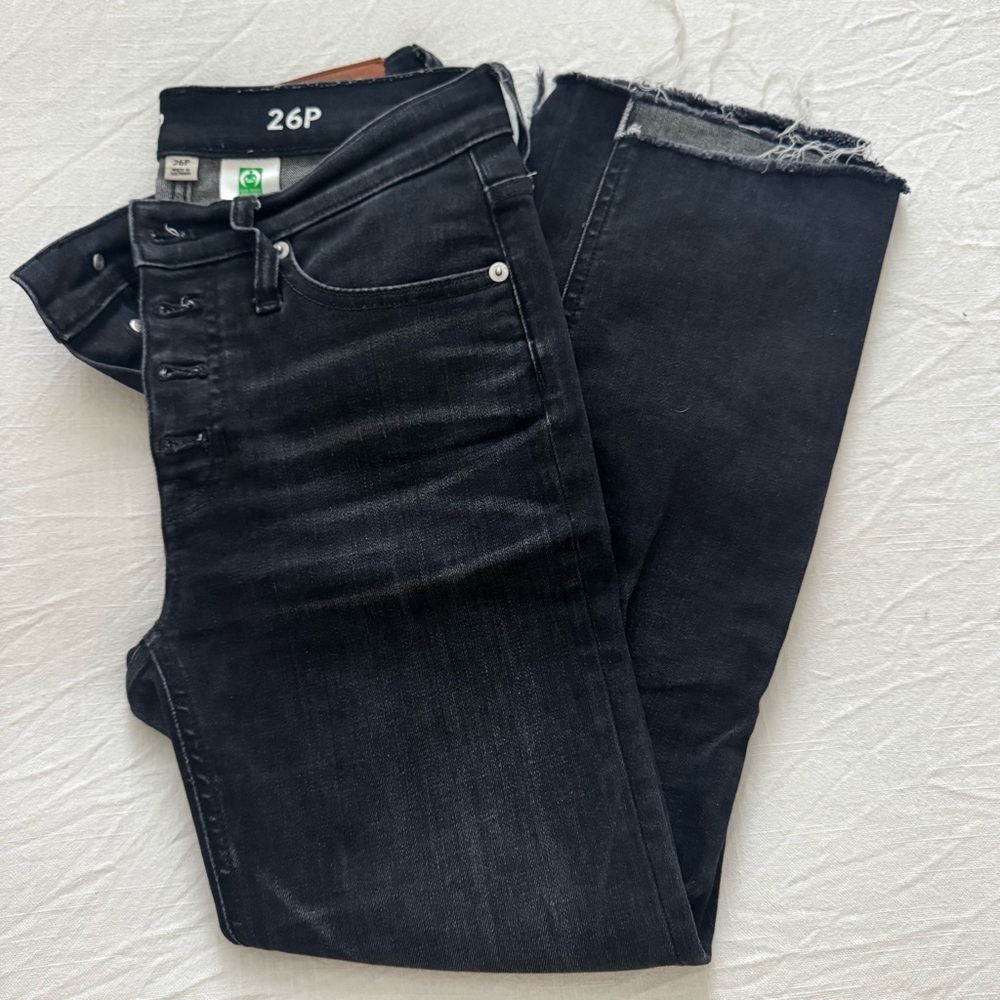 J. Crew Demi Boot Crop Step Hem Jeans